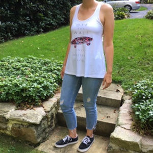 White Vans Babydoll Tank Top